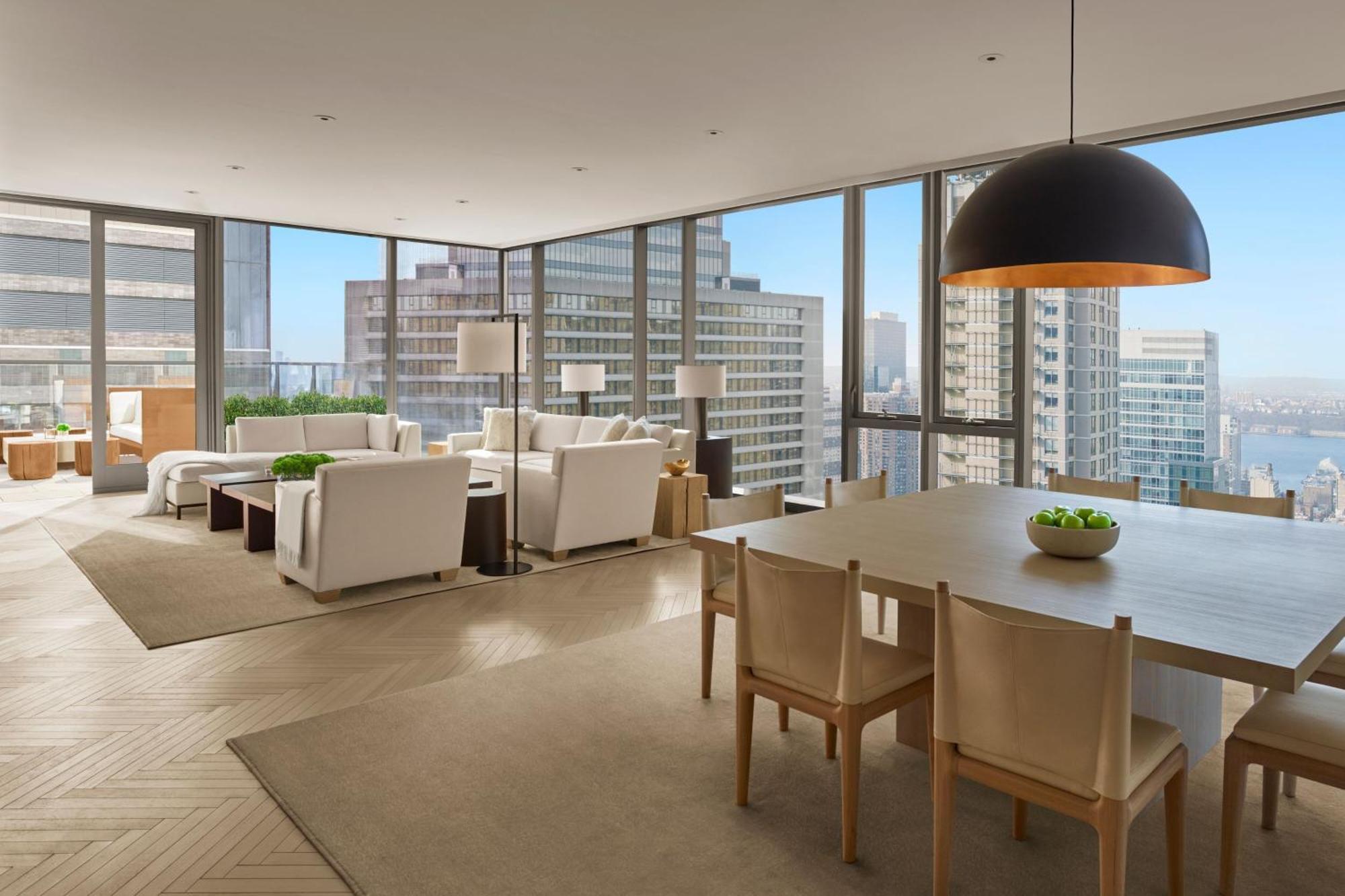 더 타임스 스퀘어 에디션 뉴욕 외부 사진 Interior of a typical apartment