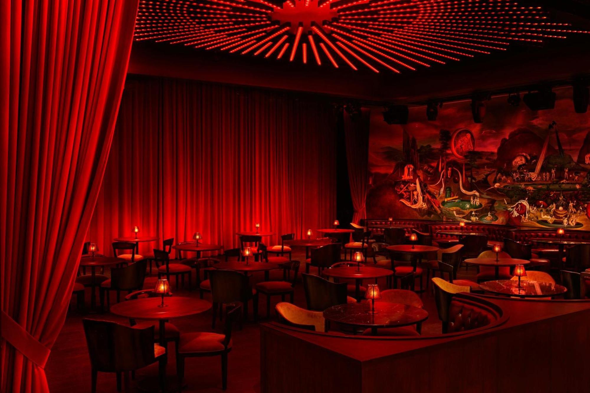 더 타임스 스퀘어 에디션 뉴욕 외부 사진 The interior of the nightclub