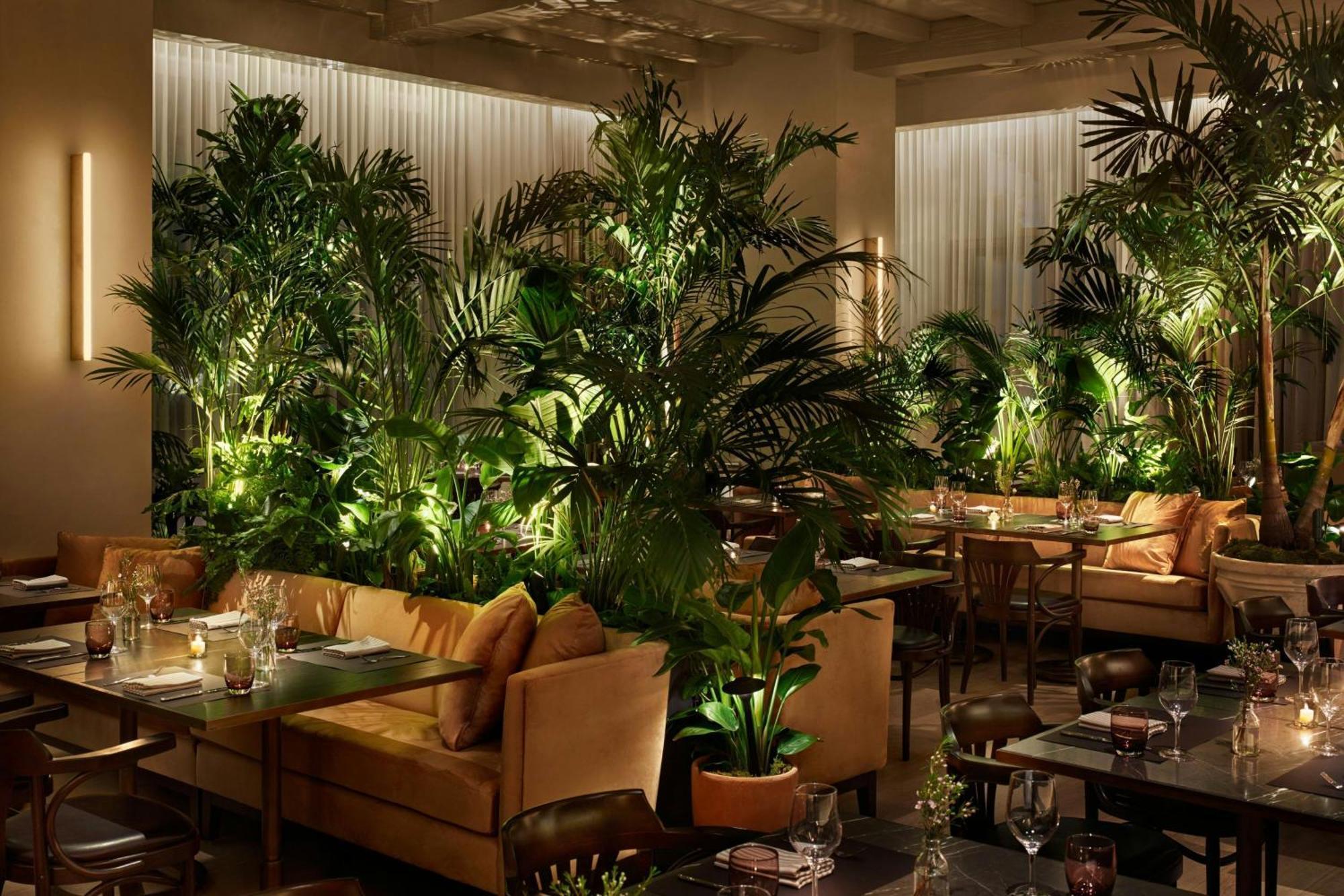 더 타임스 스퀘어 에디션 뉴욕 외부 사진 The interior of the restaurant