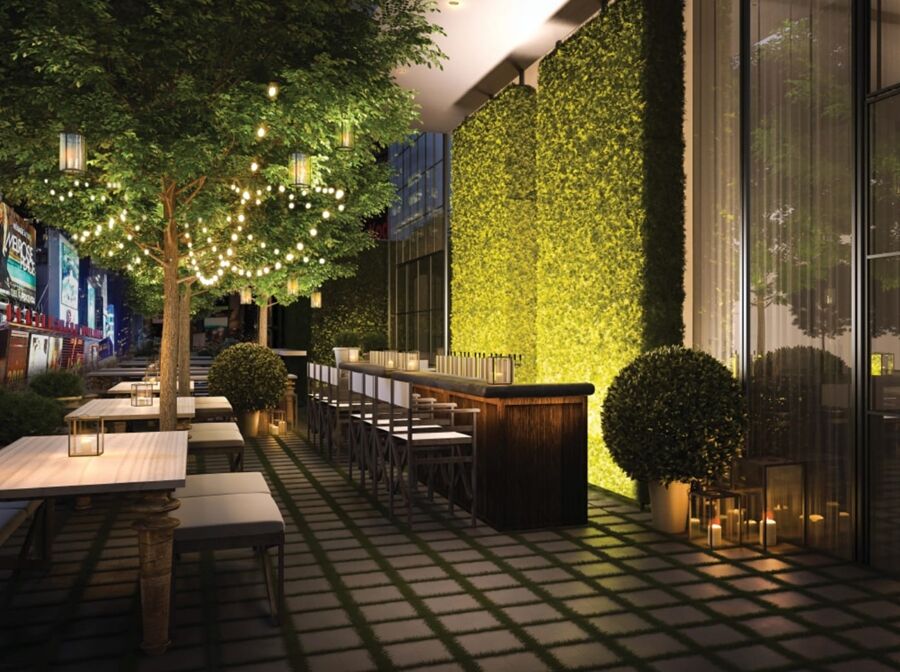 더 타임스 스퀘어 에디션 뉴욕 외부 사진 The Garden at Public